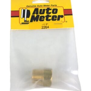 Auto Meter Oil Temperature Sensor Adapter Compatible With All Vehicles Part 2264