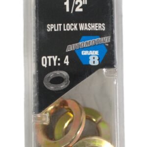 Dorman Autograde 1/2-Inch Split Lock Washers Grade 8 Yellow Zinc Part ID 965-114