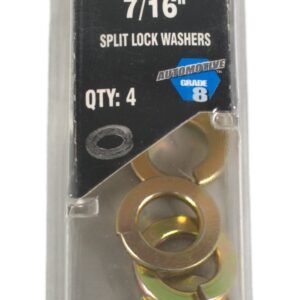 Dorman Autograde 7/16-Inch Split Lock Washers Grade 8 Yellow Zinc Model 965-113